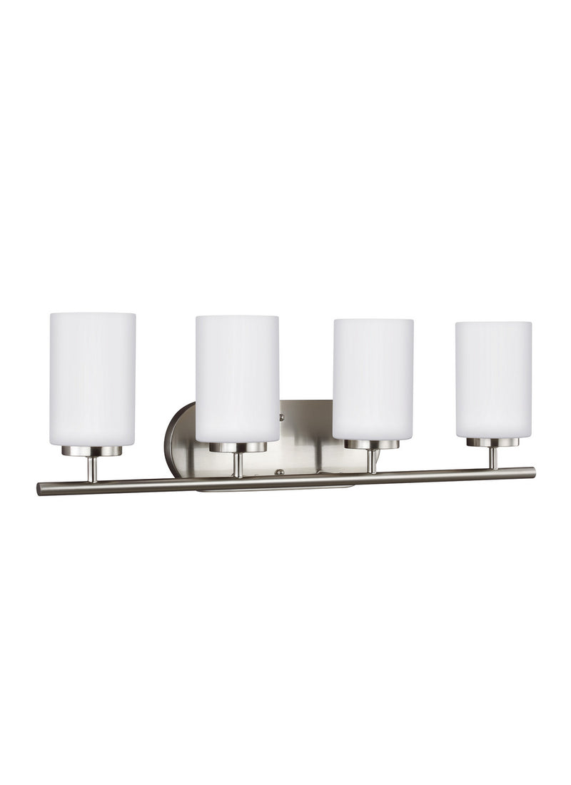 Generation Lighting 41163EN3-962 Oslo Four Light Wall / Bath, Brushed Nickel Alternate Image.jpg