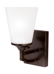 Generation Lighting 4124501EN3-710 Hanford One Light Wall / Bath Sconce, Bronze Main Image.jpg