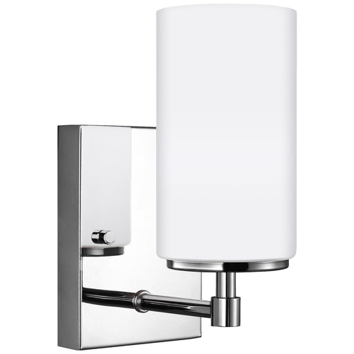 Generation Lighting 4124601-05 Alturas One Light Wall / Bath Sconce, Chrome Main Image.jpg