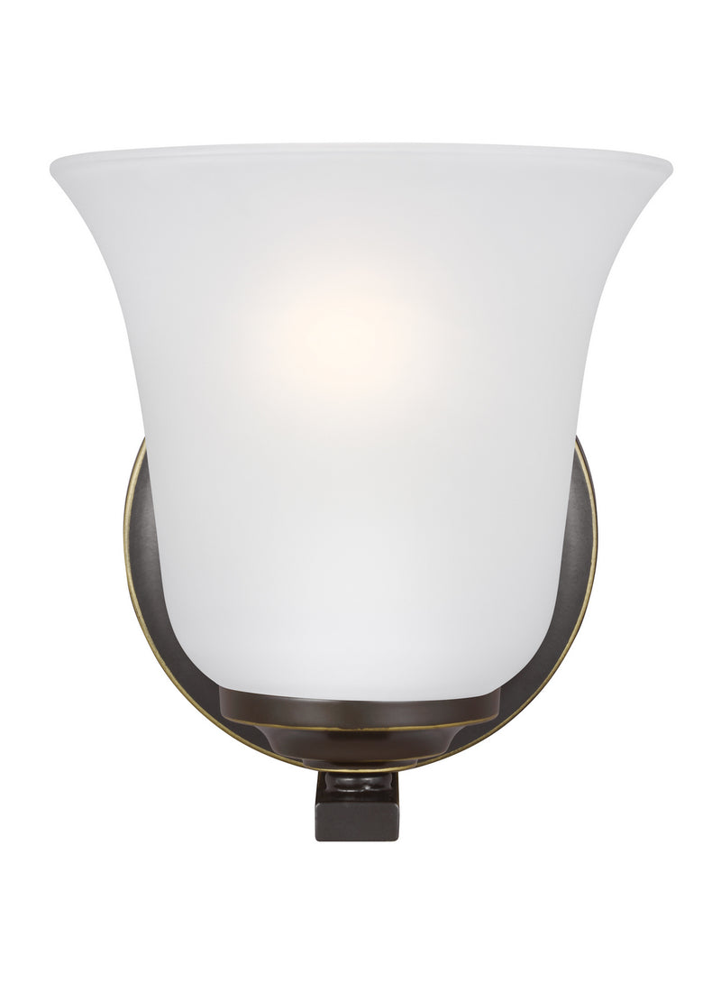Generation Lighting 4139001-710 Emmons One Light Wall / Bath Sconce, Bronze Alternate Image.jpg