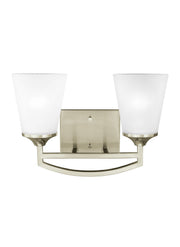 Generation Lighting 4424502EN3-962 Hanford Two Light Wall / Bath, Brushed Nickel Main Image.jpg