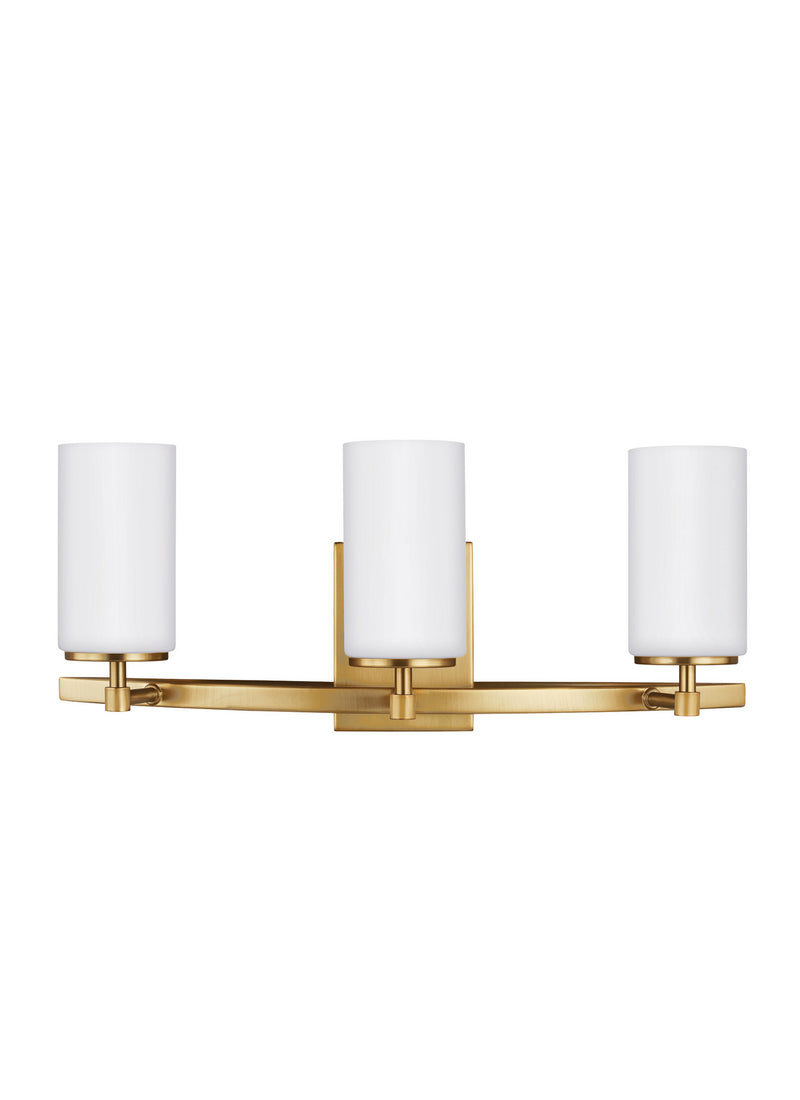 Generation Lighting 4424603EN3-848 Alturas Three Light Wall / Bath, Satin Brass Main Image.jpg
