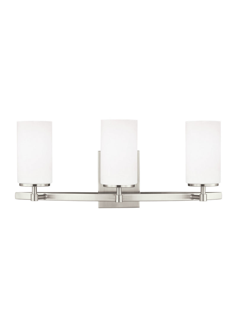 Generation Lighting 4424603EN3-962 Alturas Three Light Wall / Bath, Brushed Nickel Main Image.jpg