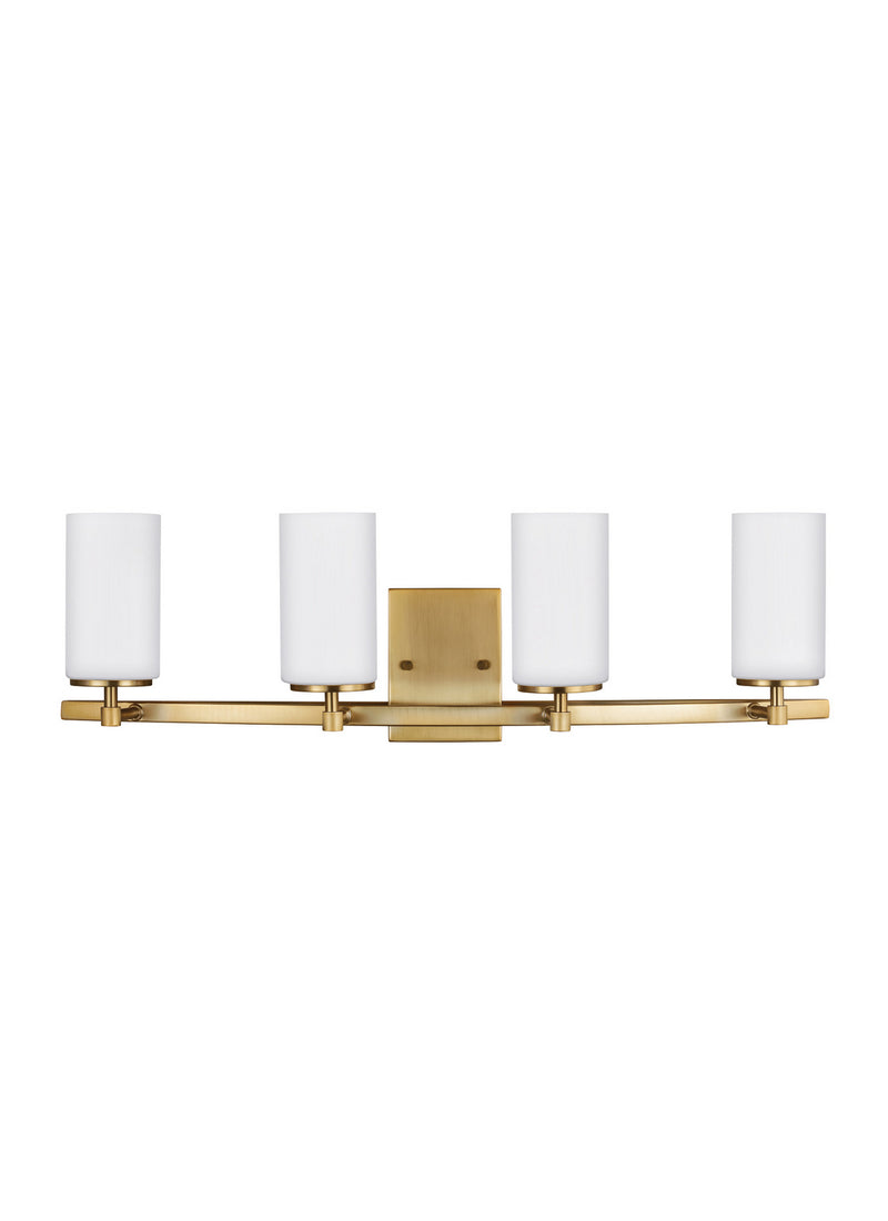 Generation Lighting 4424604EN3-848 Alturas Four Light Wall / Bath, Satin Brass Main Image.jpg