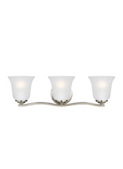 Generation Lighting 4439003-962 Emmons Three Light Wall / Bath, Brushed Nickel Main Image.jpg