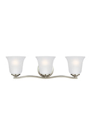 Generation Lighting 4439003EN3-962 Emmons Three Light Wall / Bath, Brushed Nickel Main Image.jpg
