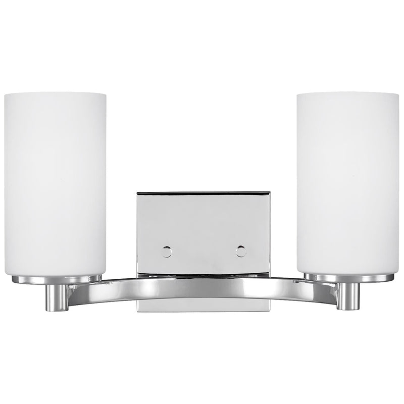 Generation Lighting 4439102EN3-05 Hettinger Two Light Wall / Bath, Chrome Main Image.jpg