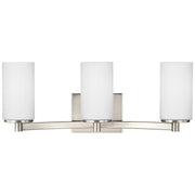 Generation Lighting 4439103EN3-962 Hettinger Three Light Wall / Bath, Brushed Nickel Main Image.jpg
