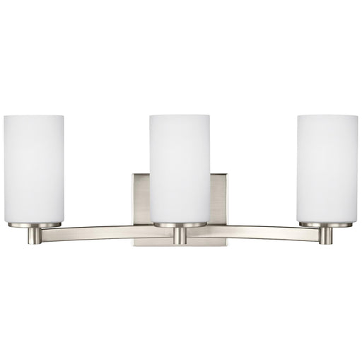 Generation Lighting 4439103EN3-962 Hettinger Three Light Wall / Bath, Brushed Nickel Main Image.jpg