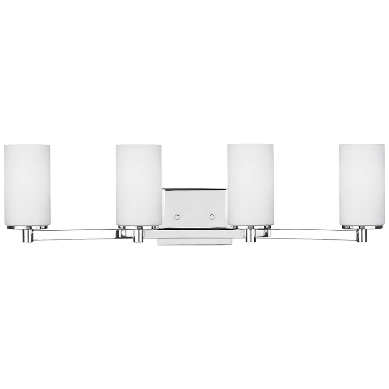 Generation Lighting 4439104-05 Hettinger Four Light Wall / Bath, Chrome Main Image.jpg