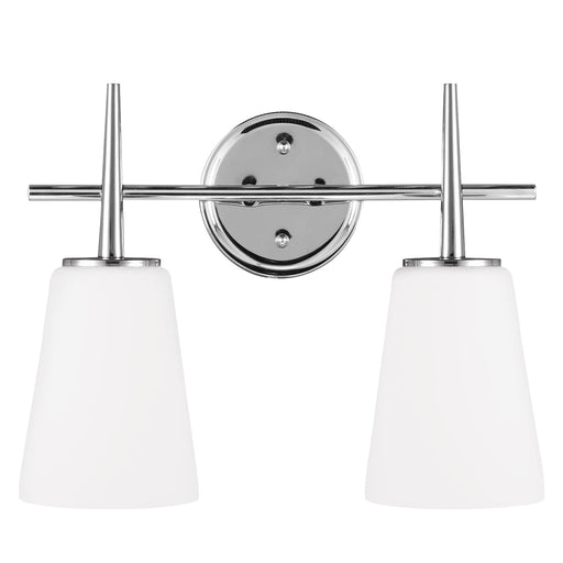 Generation Lighting 4440402EN3-05 Driscoll Two Light Wall / Bath, Chrome Main Image.jpg