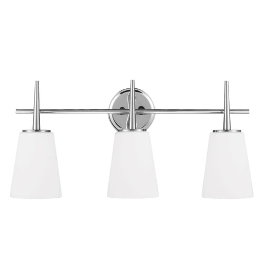 Generation Lighting 4440403EN3-05 Driscoll Three Light Wall / Bath, Chrome Main Image.jpg