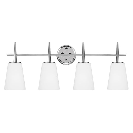 Generation Lighting 4440404EN3-05 Driscoll Four Light Wall / Bath, Chrome Main Image.jpg