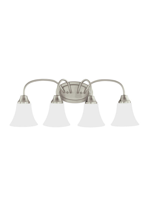 Generation Lighting 44808EN3-962 Holman Four Light Wall / Bath, Brushed Nickel Main Image.jpg