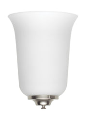 Generation Lighting 49119EN3-962 Nearu One Light Wall / Bath Sconce, Brushed Nickel Main Image.jpg