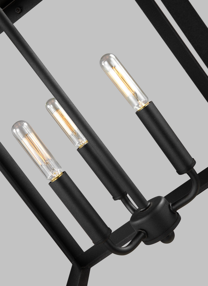 Generation Lighting 5240603-12 Labette Three Light Hall / Foyer Pendant, Black Alternate Image.jpg