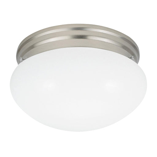 Generation Lighting 5328EN3-962 Webster Two Light Flush Mount, Brushed Nickel Main Image.jpg