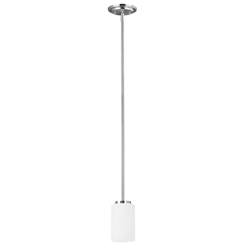 Generation Lighting 61160EN3-05 Oslo One Light Mini-Pendant, Chrome Main Image.jpg