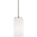 Generation Lighting 6124601EN3-962 Alturas One Light Mini-Pendant, Brushed Nickel Main Image.jpg