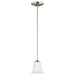 Generation Lighting 6139001-962 Emmons One Light Mini-Pendant, Brushed Nickel Main Image.jpg