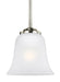 Generation Lighting 6139001EN3-962 Emmons One Light Mini-Pendant, Brushed Nickel Main Image.jpg