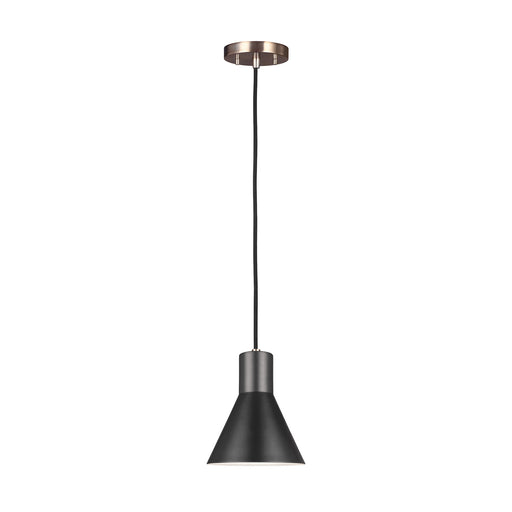 Generation Lighting 6141301-848 Towner One Light Mini-Pendant, Satin Brass Alternate Image.jpg