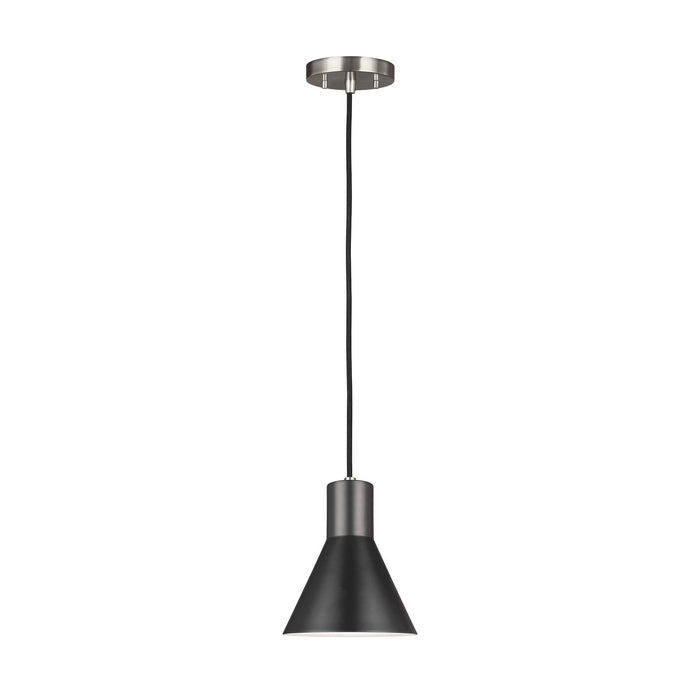 Generation Lighting 6141301-962 Towner One Light Mini-Pendant, Brushed Nickel Alternate Image.jpg