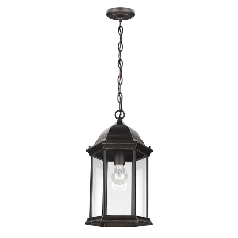 Generation Lighting 6238701-71 Sevier One Light Outdoor Pendant, Antique Bronze Main Image.jpg