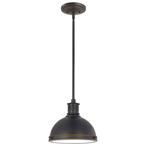 Generation Lighting 65085EN3-715 Pratt Street Metal One Light Pendant, Autumn Bronze Main Image.jpg