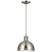 Generation Lighting 65085EN3-962 Pratt Street Metal One Light Pendant, Brushed Nickel Main Image.jpg