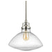 Generation Lighting 6514501-962 Belton One Light Pendant, Brushed Nickel Main Image.jpg