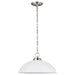 Generation Lighting 65160-962 Oslo One Light Pendant, Brushed Nickel Main Image.jpg