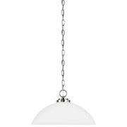 Generation Lighting 65160EN3-05 Oslo One Light Pendant, Chrome Main Image.jpg