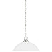 Generation Lighting 65160EN3-05 Oslo One Light Pendant, Chrome Main Image.jpg