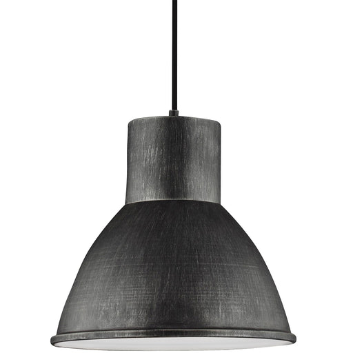 Generation Lighting 6517401EN3-846 Division Street One Light Pendant, Stardust Main Image.jpg