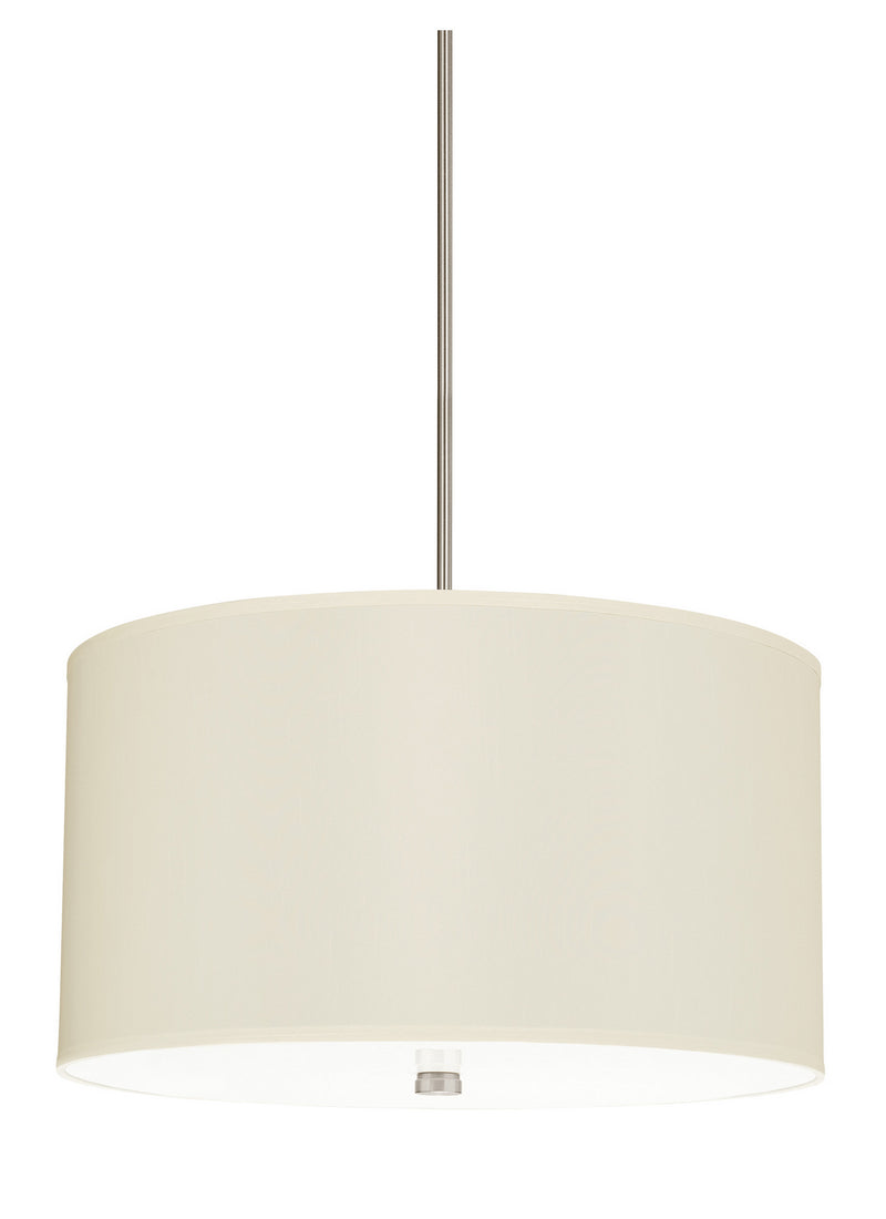 Visual Comfort Studio 65262EN3-962 Dayna Shade Pendants Four Light Pendant, Brushed Nickel Main Image.jpg