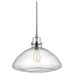 Generation Lighting 6614501-962 Belton One Light Pendant, Brushed Nickel Main Image.jpg