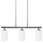 Generation Lighting 66160EN3-05 Oslo Three Light Island Pendant, Chrome Main Image.jpg