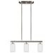 Generation Lighting 66160EN3-962 Oslo Three Light Island Pendant, Brushed Nickel Main Image.jpg