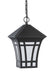 Generation Lighting 69131EN3-12 Herrington One Light Outdoor Pendant, Black Main Image.jpg