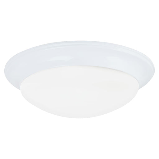 Generation Lighting 75434EN3-15 Nash One Light Flush Mount, White Main Image.jpg