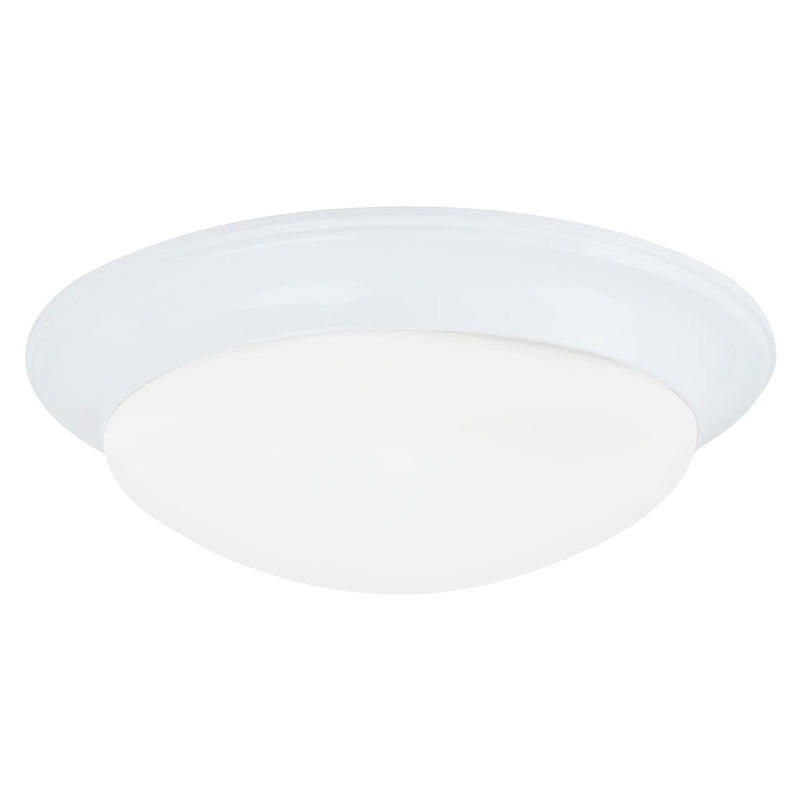 Generation Lighting 75436EN3-15 Nash Three Light Flush Mount, White Main Image.jpg