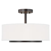 Generation Lighting 7728002-710 Nance Two Light Semi-Flush Convertible Pendant, Bronze Main Image.jpg