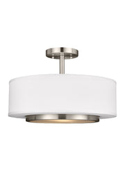 Generation Lighting 7728002-962 Nance Two Light Semi-Flush Convertible Pendant, Brushed Nickel Alternate Image.jpg