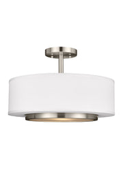 Generation Lighting 7728002EN3-962 Nance Two Light Semi-Flush Convertible Pendant, Brushed Nickel Alternate Image.jpg