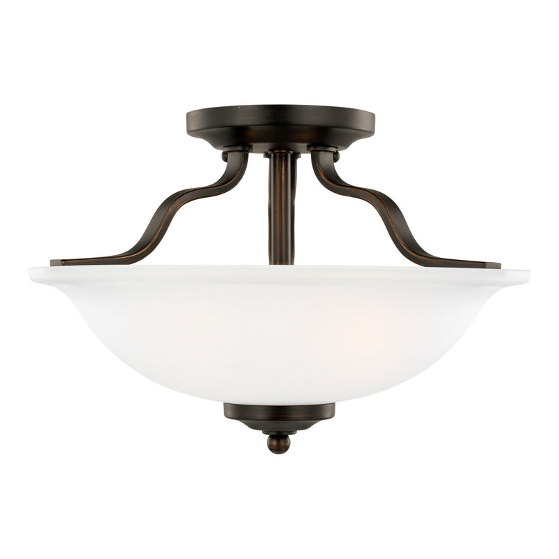 Generation Lighting 7739002-710 Emmons Two Light Semi-Flush Mount, Bronze Main Image.jpg