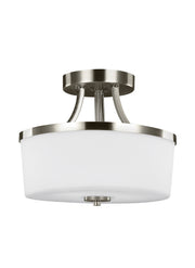 Generation Lighting 7739102-962 Hettinger Two Light Semi-Flush Convertible Pendant, Brushed Nickel Alternate Image.jpg