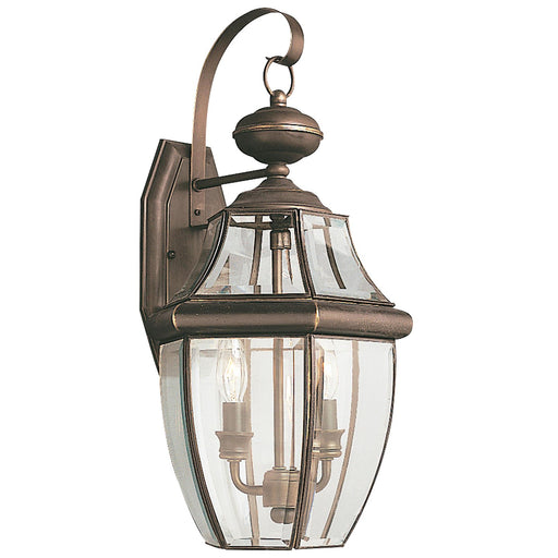 Generation Lighting 8039EN-71 Lancaster Two Light Outdoor Wall Lantern, Antique Bronze Main Image.jpg