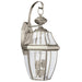 Generation Lighting 8039EN-965 Lancaster Two Light Outdoor Wall Lantern, Antique Brushed Nickel Main Image.jpg