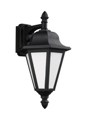 Generation Lighting 89825-12 Brentwood One Light Outdoor Wall Lantern, Black Main Image.jpg